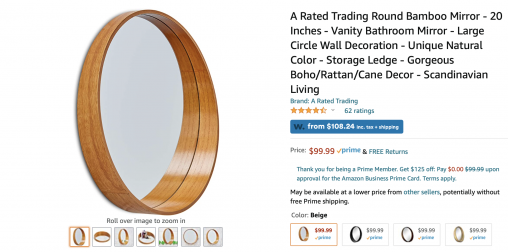 Unboxing Bamboo Mirror