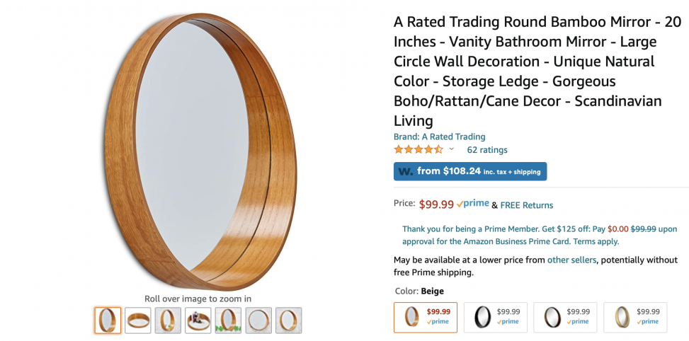 Unboxing Bamboo Mirror